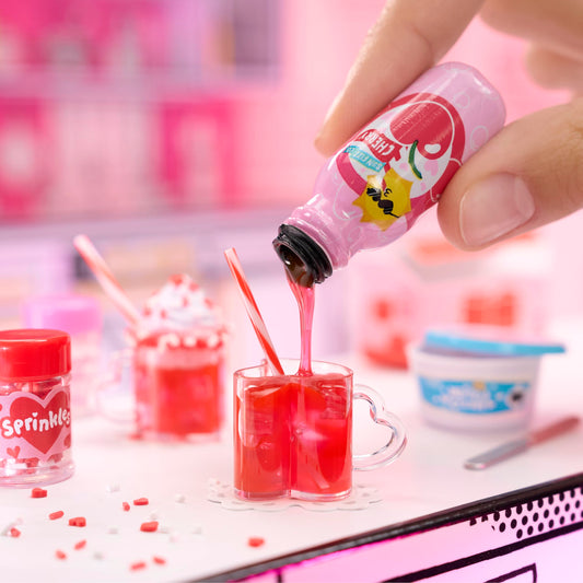 MGA's Miniverse Heart Donuts mini replica showcases detailed resin crafts for display collection