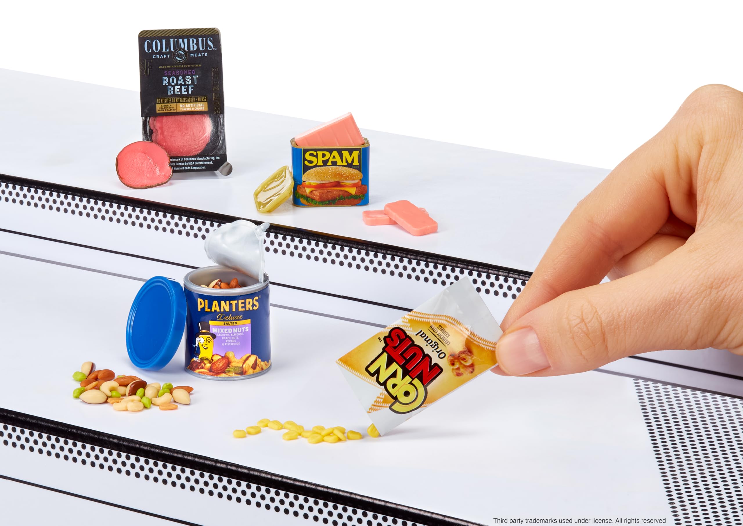 MGA's Miniverse Hormel Spam can mini makes a quirky, display-ready focal point.