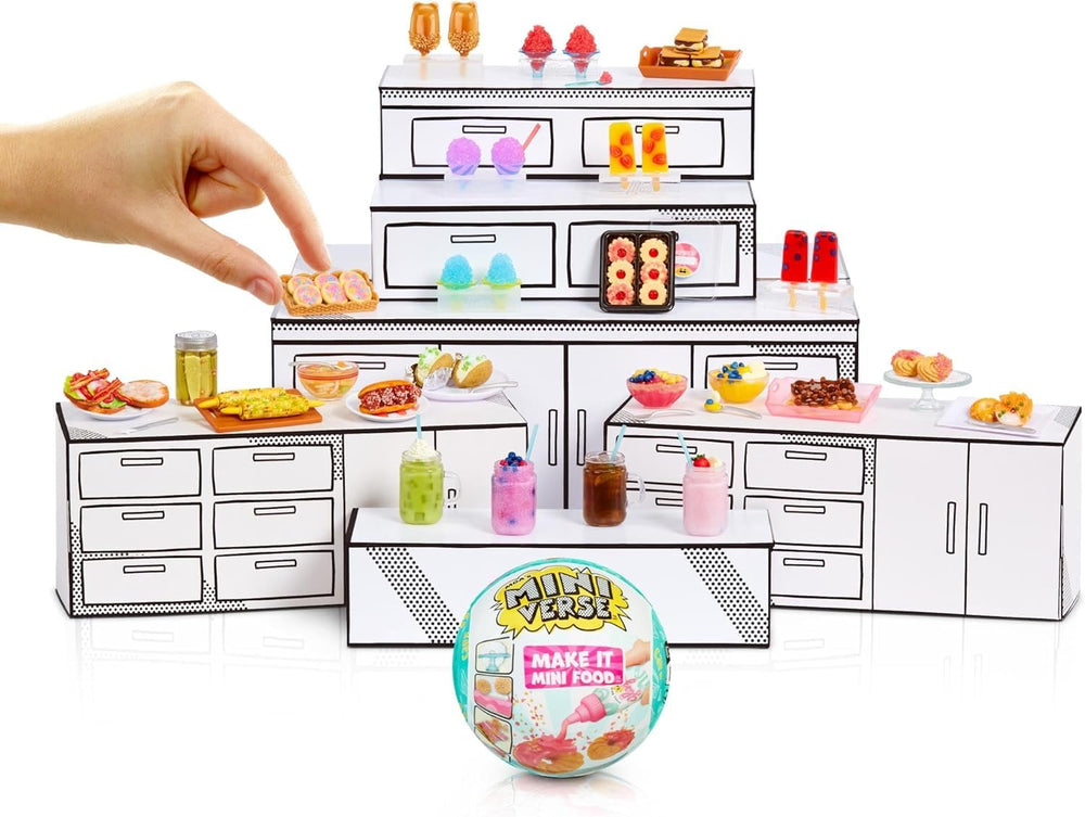 MGA's Miniverse Series 3 collection of mini foods and accessories for building displays