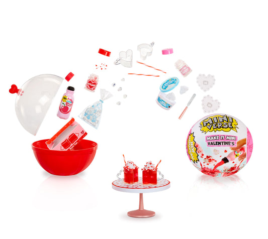 MGA's Miniverse Make It Mini Valentine's unboxing reveals sweet mini surprises for crafting fun