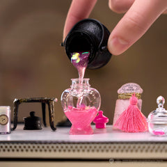 MGA's Miniverse Make It Mini Potions instruction card guides your DIY build.