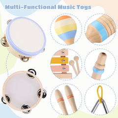 MGparty triangle invites bright percussion learning and graceful practicing for little hands.