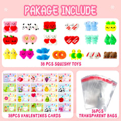 MGparty mochi squishies bear: cute sensory toys ideal for gift bags.