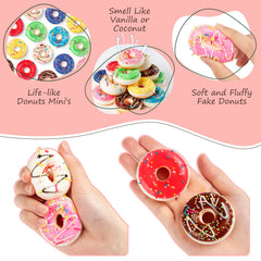 MGZTTHW Donut Tea Party Accessory: cute, safe, portable playtime item.