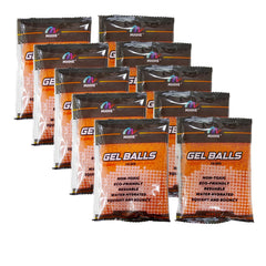 MHHE orange gel ammo 7-8 mm balls for gel ball blasters, consistent practice