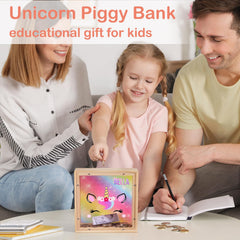 DIY alphabet stickers let children personalize their MHJY bank.