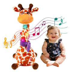 MIAODAM Dancing Giraffe toy singing ten tunes for joyful play