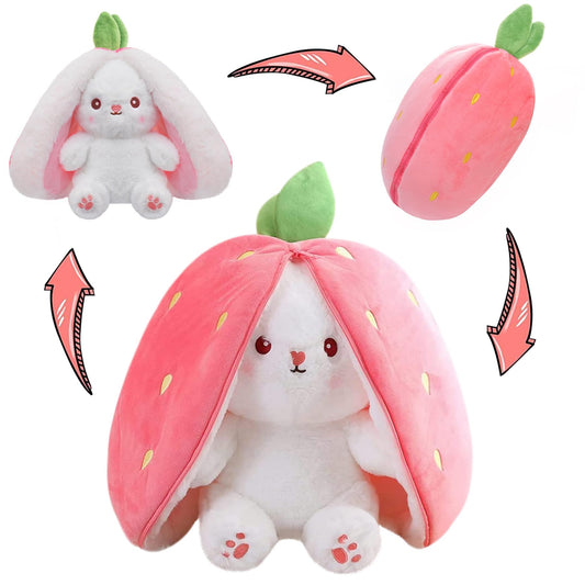 MIAODAM Easter bunny plush stuffed toy ready for cozy play and cuddles.