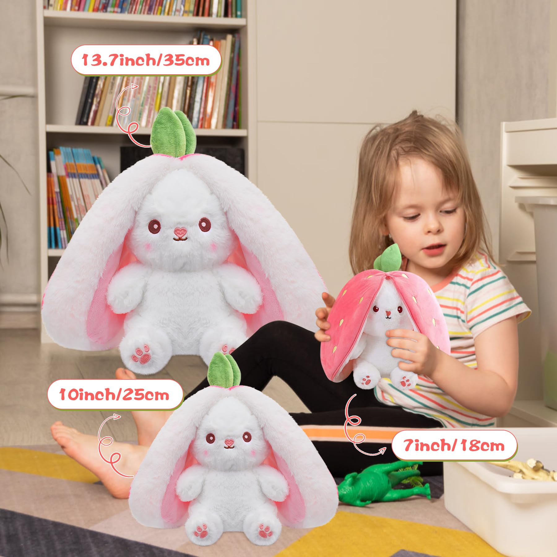 MIAODAM holiday-ready bunny toy suitable as a thoughtful gift.