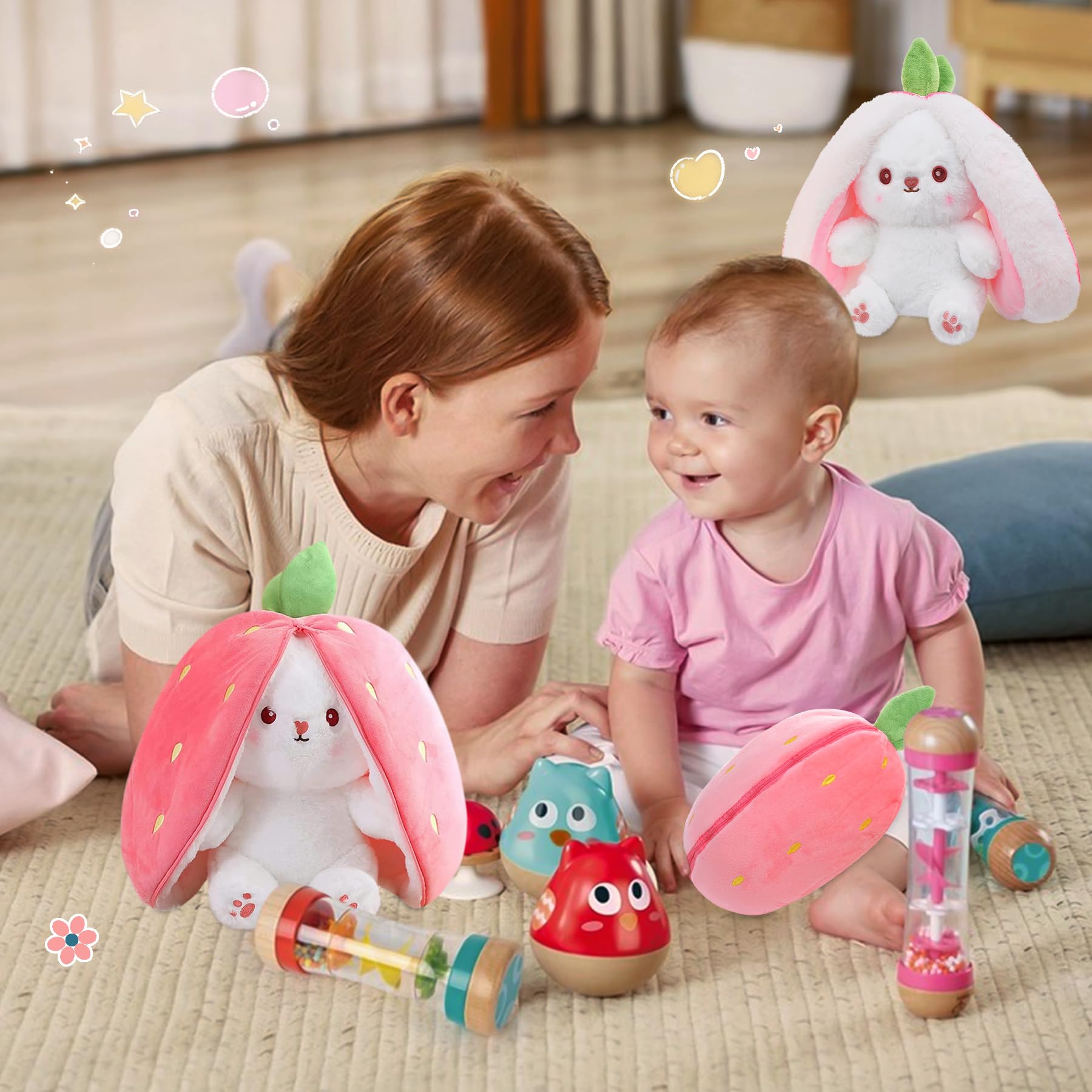 MIAODAM PP cotton filling provides lightweight squish and lasting softness.