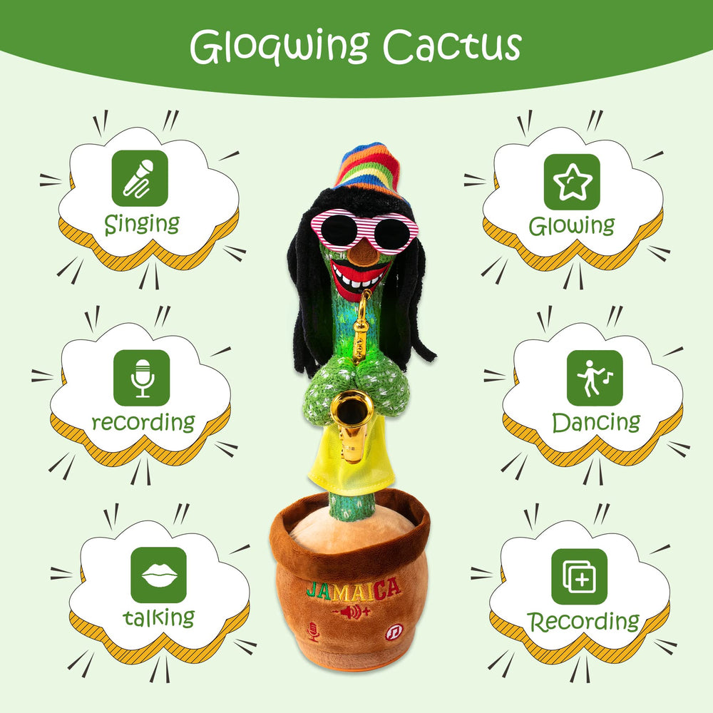 MIAODAM singing cactus toy offers catchy tunes for rhythm development