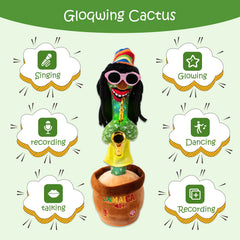 MIAODAM singing cactus toy offers catchy tunes for rhythm development