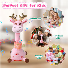 MIAODAM travel-friendly giraffe toy for on-the-go fun and comfort.