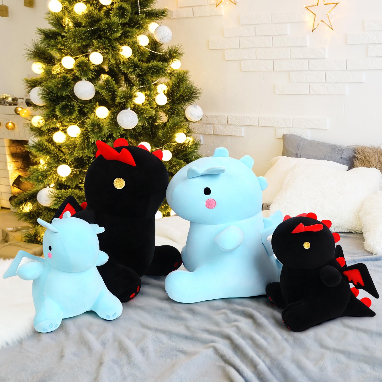 MIAOHAHA vacuum-packaged plush arrives needing a quick fluff