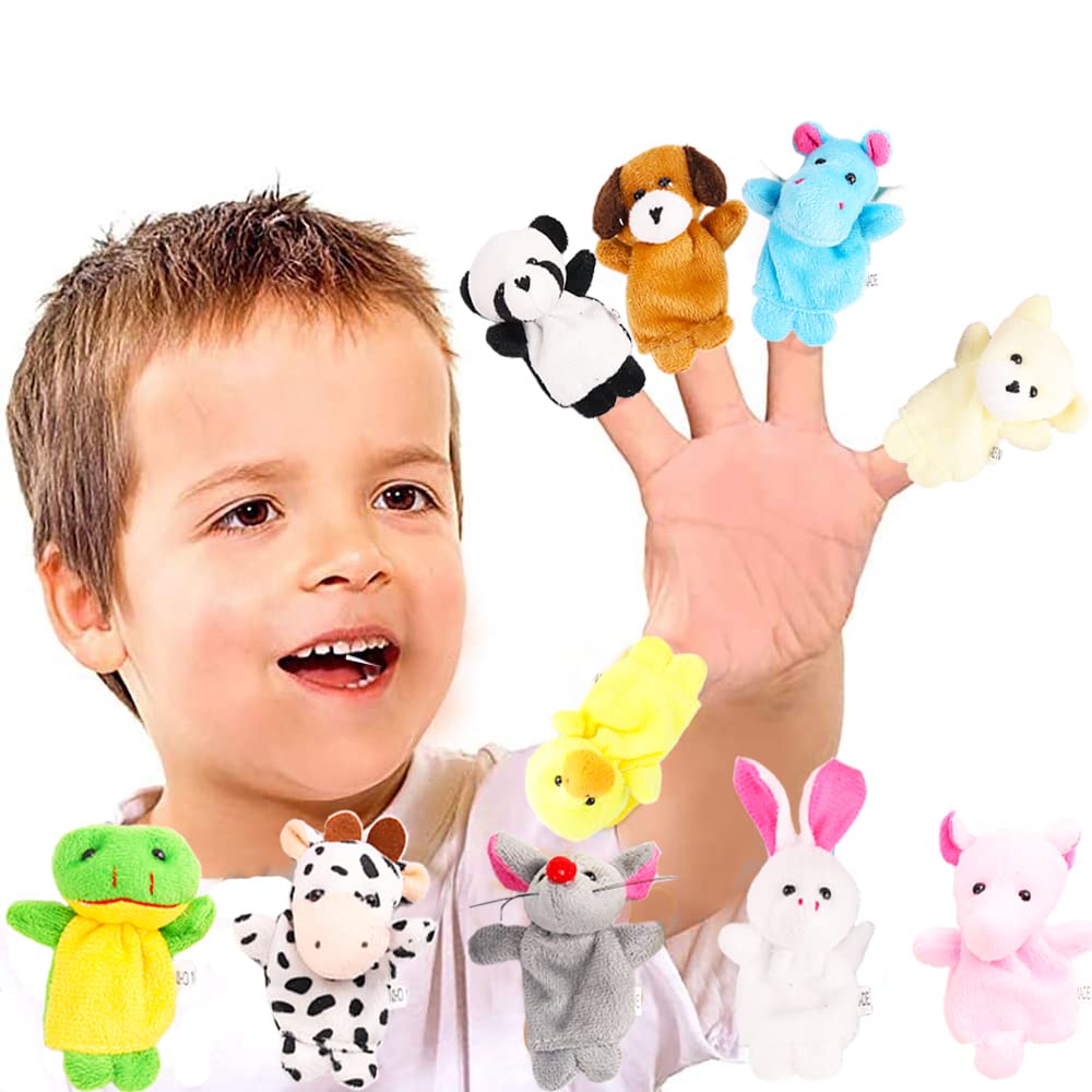 Miaopen animal puppets variety display fosters creativity during playtime