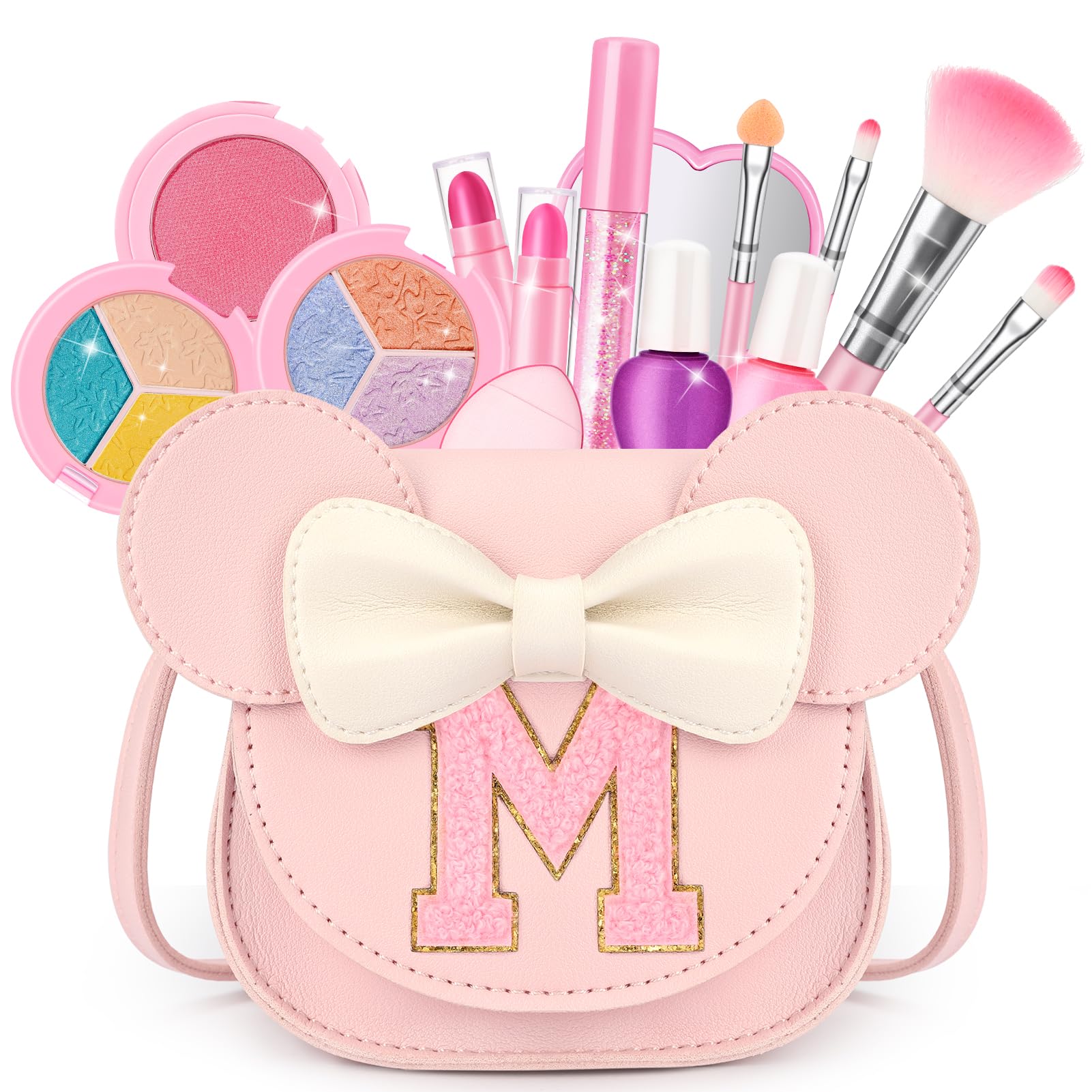 Mibasies full 15-piece kit in purse for imaginative play