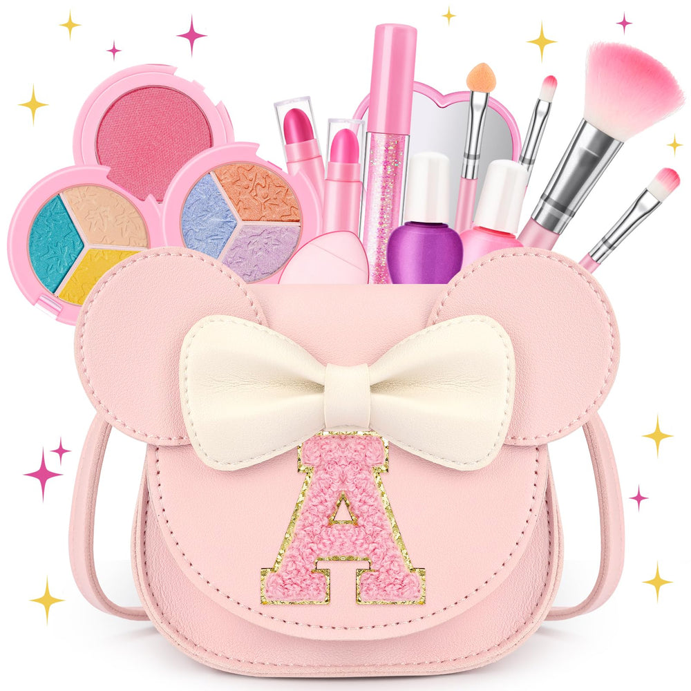 Mibasies kids makeup kit lipstick close-up for imaginative play and color exploration
