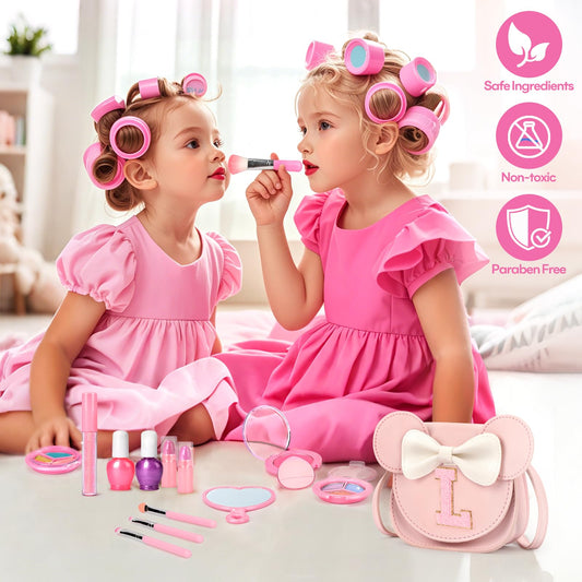 Mibasies mouse ear purse close-up with charming design for on-the-go play