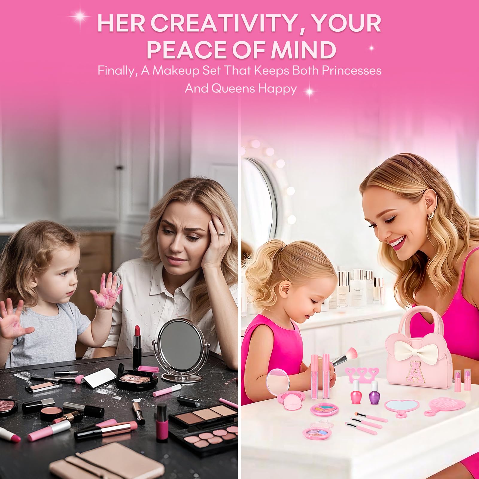 Mibasies nail-art accessories with friendly, washable details