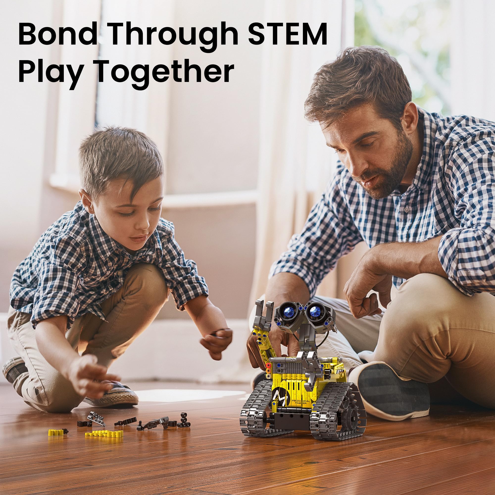 Mibido STEM remote control image highlighting easy steering and interactive play