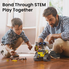 Mibido STEM remote control image highlighting easy steering and interactive play