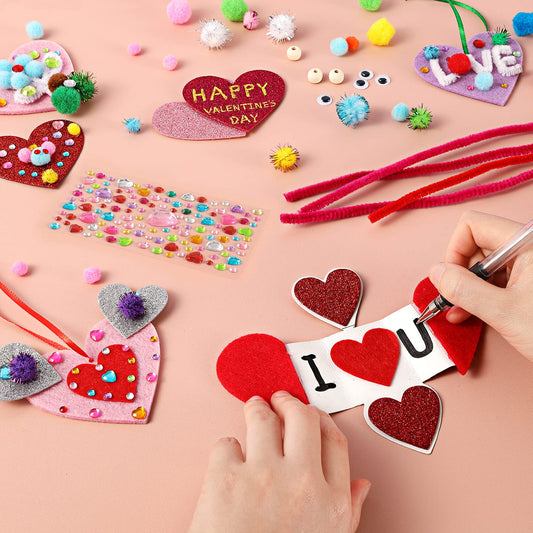 Mibor valentine heart shapes 108, ready for personalized DIY gifts.