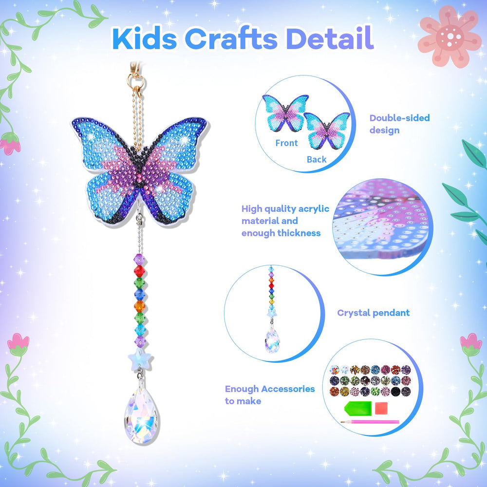 Micaracy Diamond Art Kit includes 1000+ diamonds for detailed gem art
