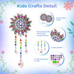 Micaracy kid-friendly crafting tools and diamonds in prep bag.