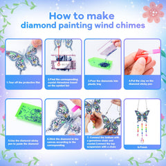 Micaracy wind chime accessories and craft tools included.
