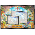 MICEPLAY puzzle frame vertical hanging for wall display and easy viewing