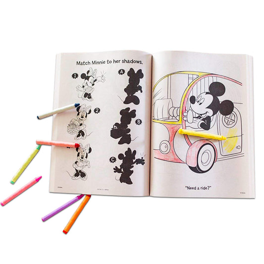 Mickey Mouse and friends coloring pages provide familiar characters for fun learning