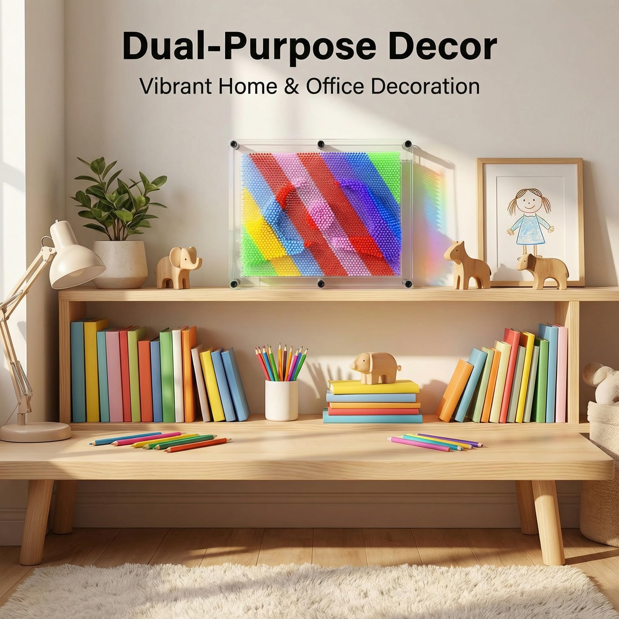 MICKYU pin art board fuels unlimited creativity in classroom or home