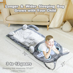Micling soft plush fabric with breathable lining supports calm rest.