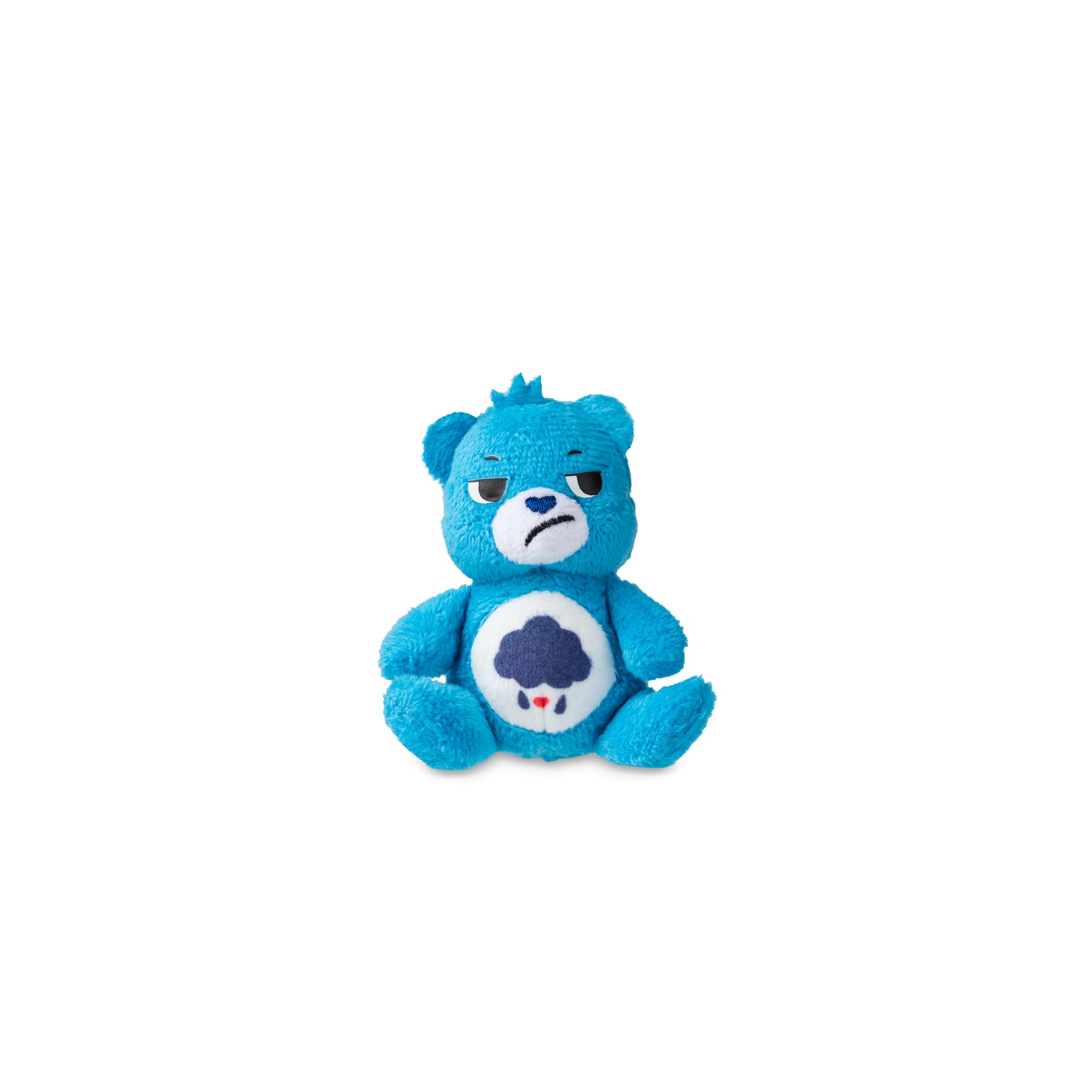 Micro Teenies Care Bears Laugh-A-Lot Bear 3in plush, sunny smiles.
