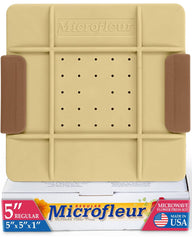 Microfleur microwave flower press kit contents shown for quick, color-preserving drying of small blooms.