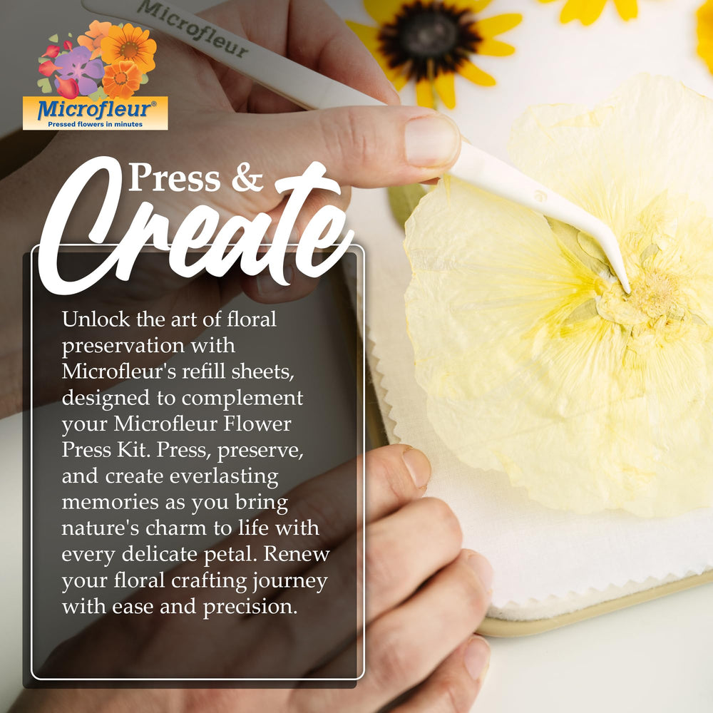 Microfleur miniature bouquets drying for tiny bouquet crafts