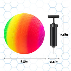 Micsoa hand pump included for quick inflation on the go