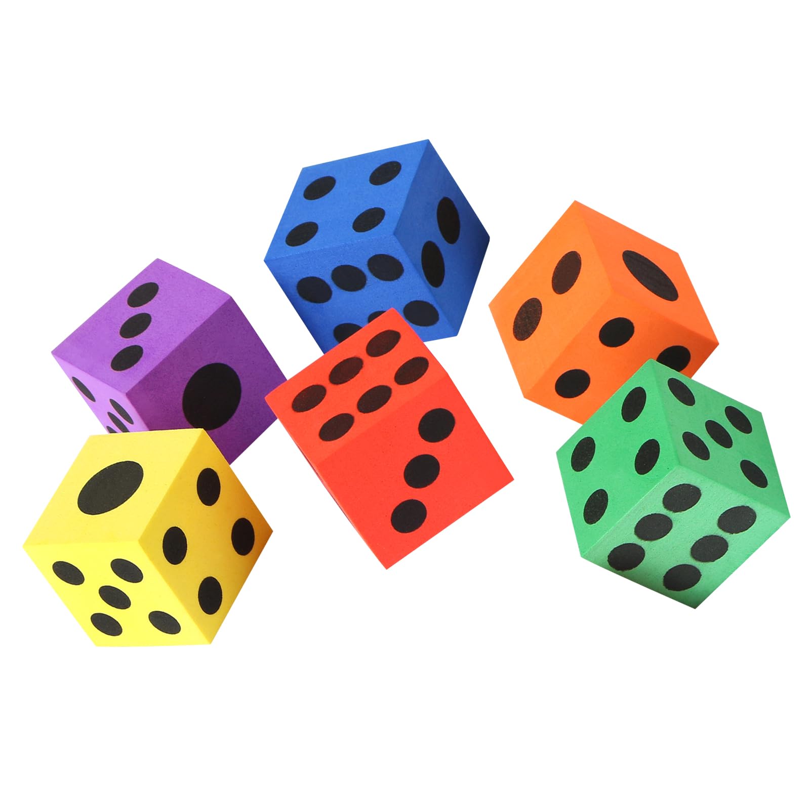 DIY crafts with Midelong foam dice spark creativity safely.