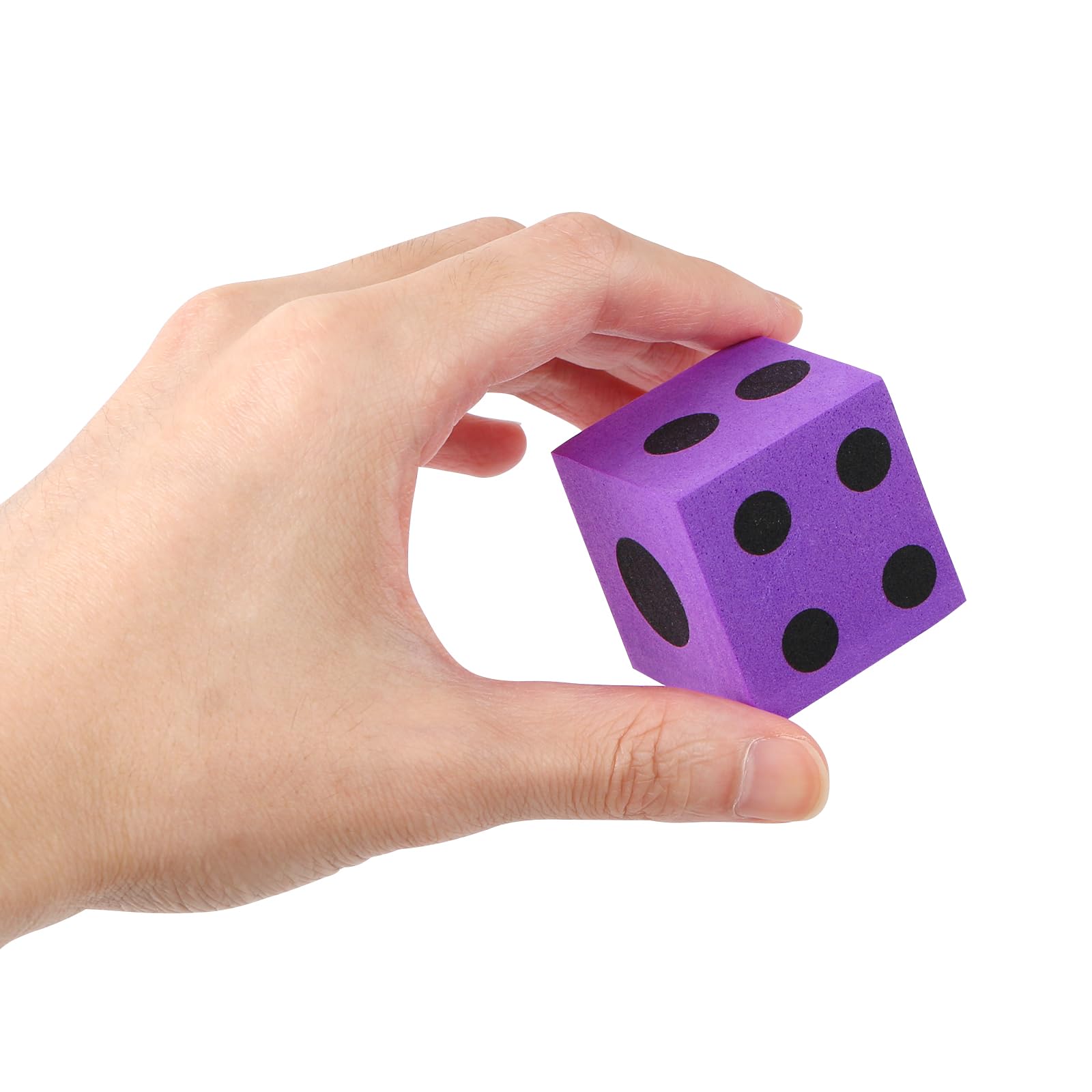 Party games use with safe, durable foam dice from Midelong.