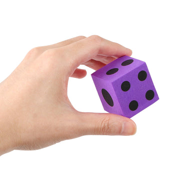 Party games use with safe, durable foam dice from Midelong.