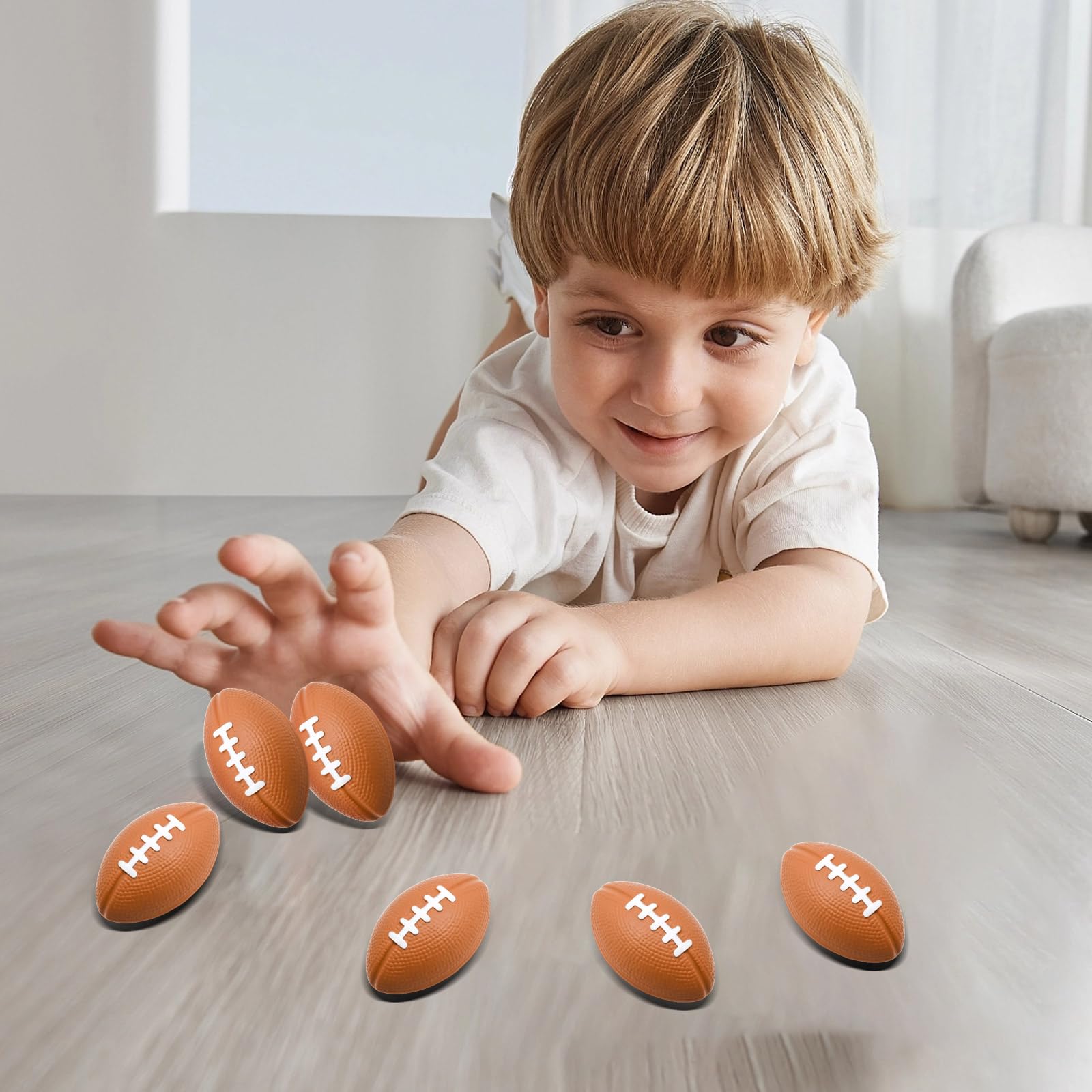 MIDELONG foam football gift fillers for party bags