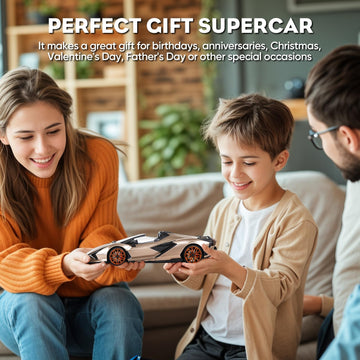 MIEBELY Lamborghini RC Car 2.4GHz controller ensures stable connections during racing.