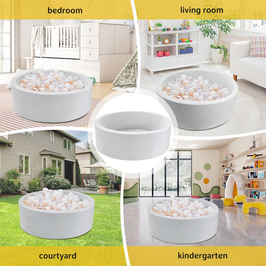 Miereirl ball pit removable washable cover for easy cleaning