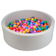 Miereirl ball pit for toddler foam structure providing soft indoor play space