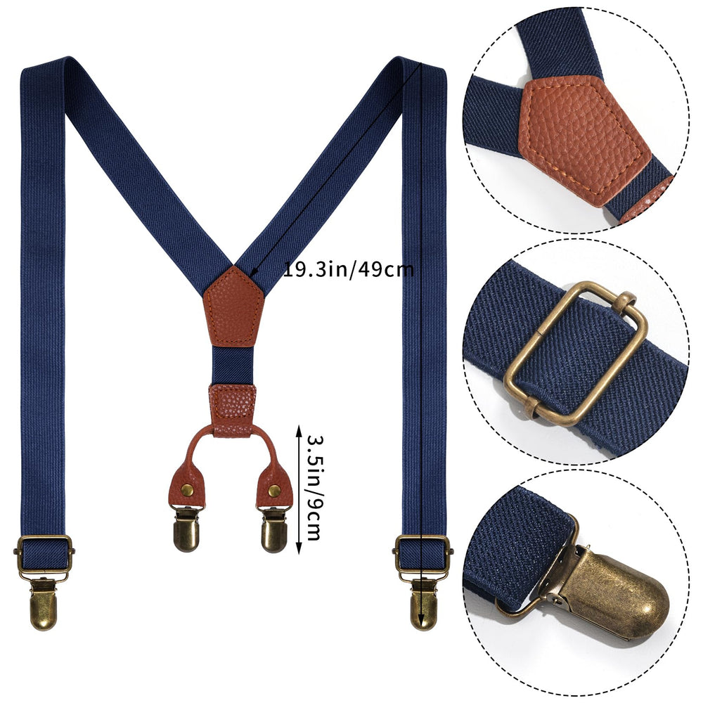 Mifengda old man costume suspender set with adjustable fit for comfort.