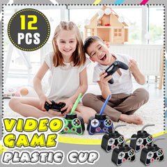 Mifoci durable gray plastic cups suitable for children’s game night.