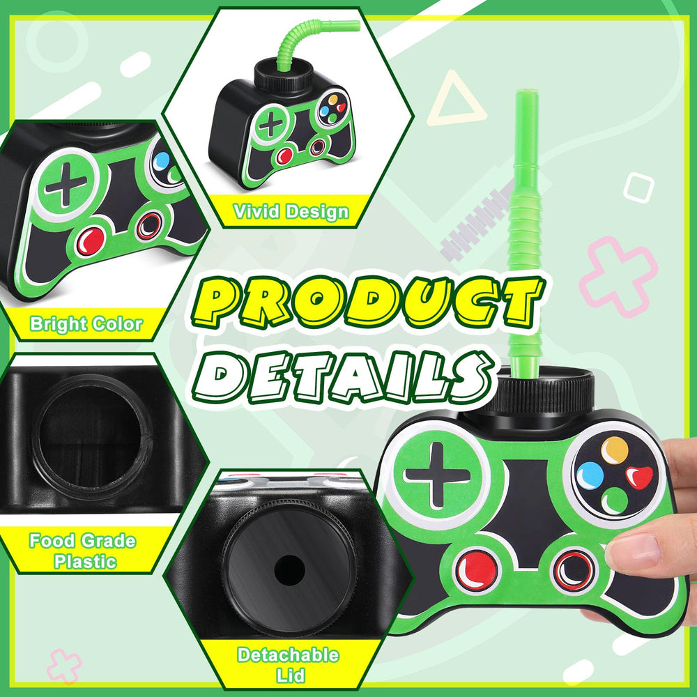 Mifoci durable plastic cups ideal for kids' video game parties