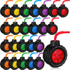 Mifoci Monster Truck Cups tire design for construction party