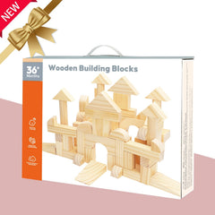 Migargle open-ended blocks for toddlers' imaginative castle and architecture play.