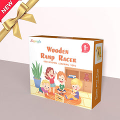 Migargle Wooden Ramp Racer packaging box ideal for gifting